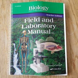 A Beka Biology Field And Laboratory Manual Abeka Book 10th Grade Science